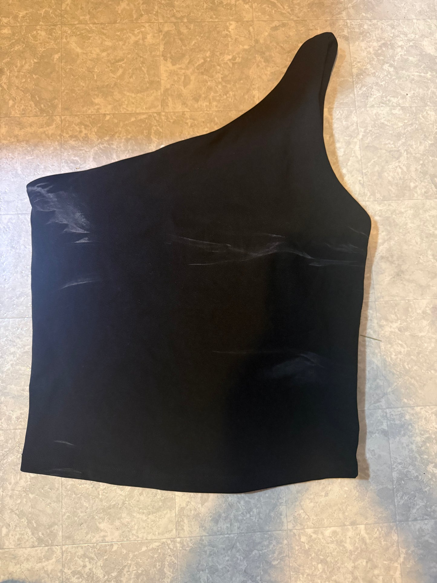 Top une bretelle LARGE