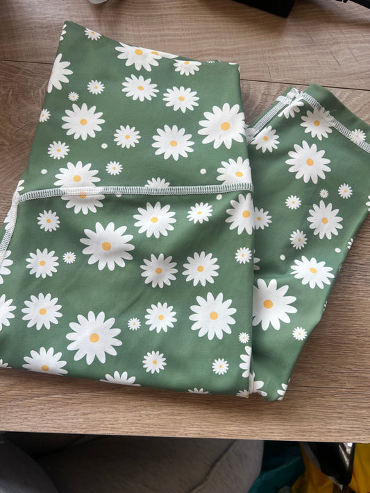 Legging fleur médium