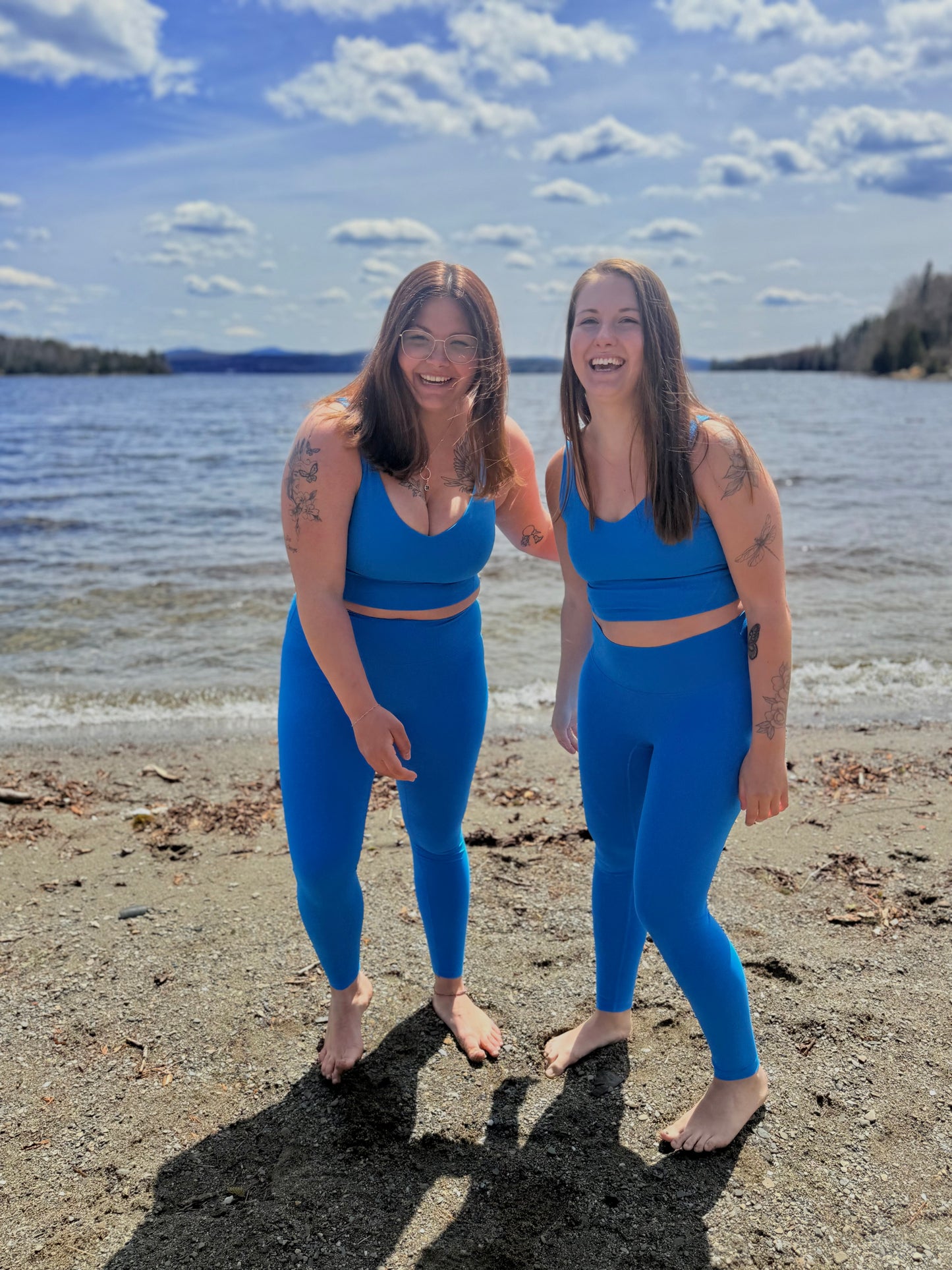 Legging Flowy Azul