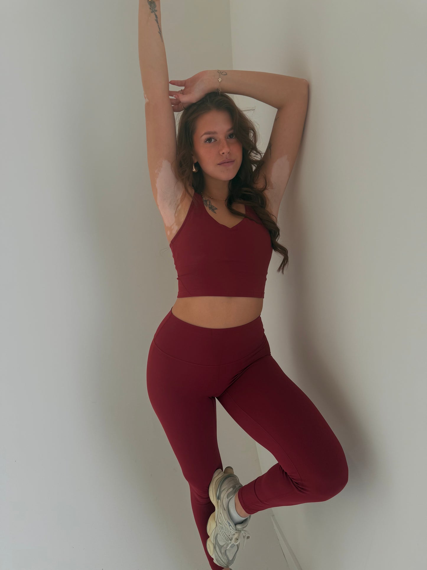 Legging Flowy BURGUNDY