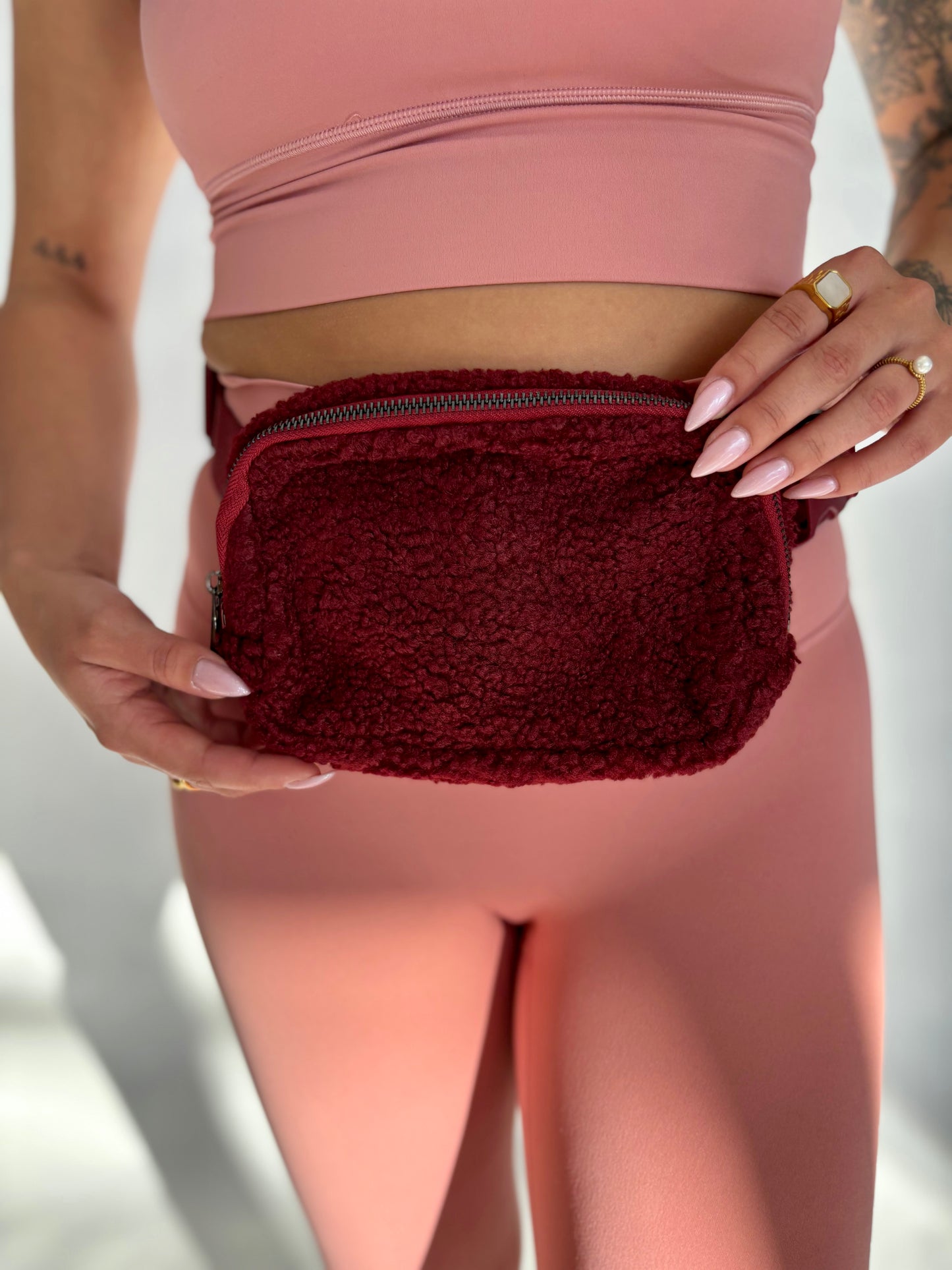 Sherpa bag Burgundy