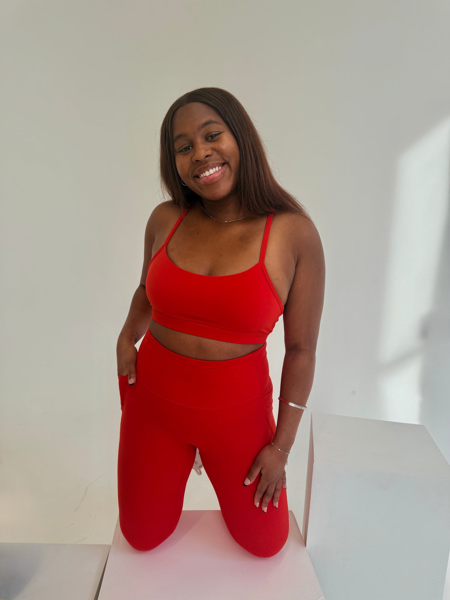 Top de sport MAGY Rouge
