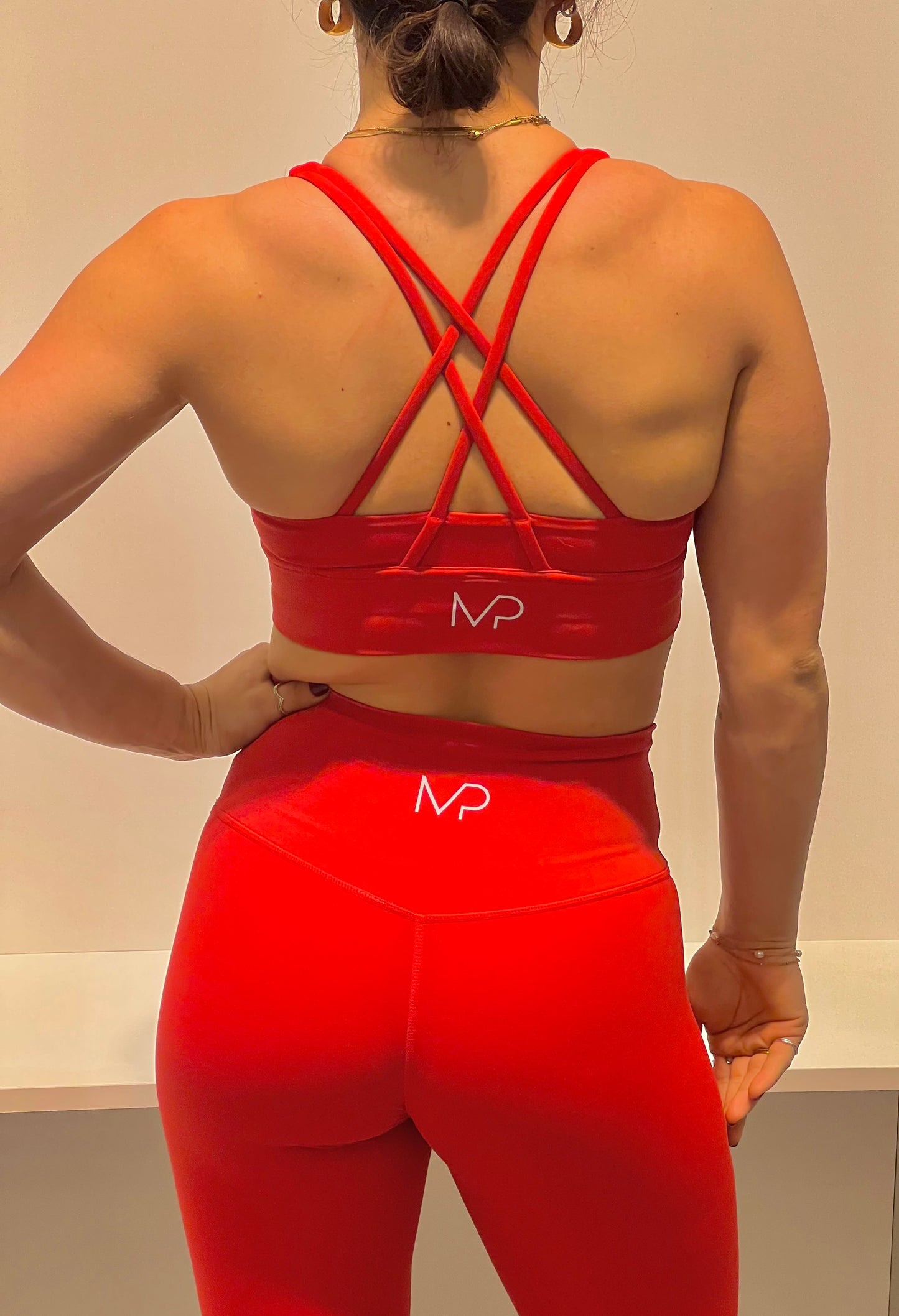Top de sport LOVELY ROUGE