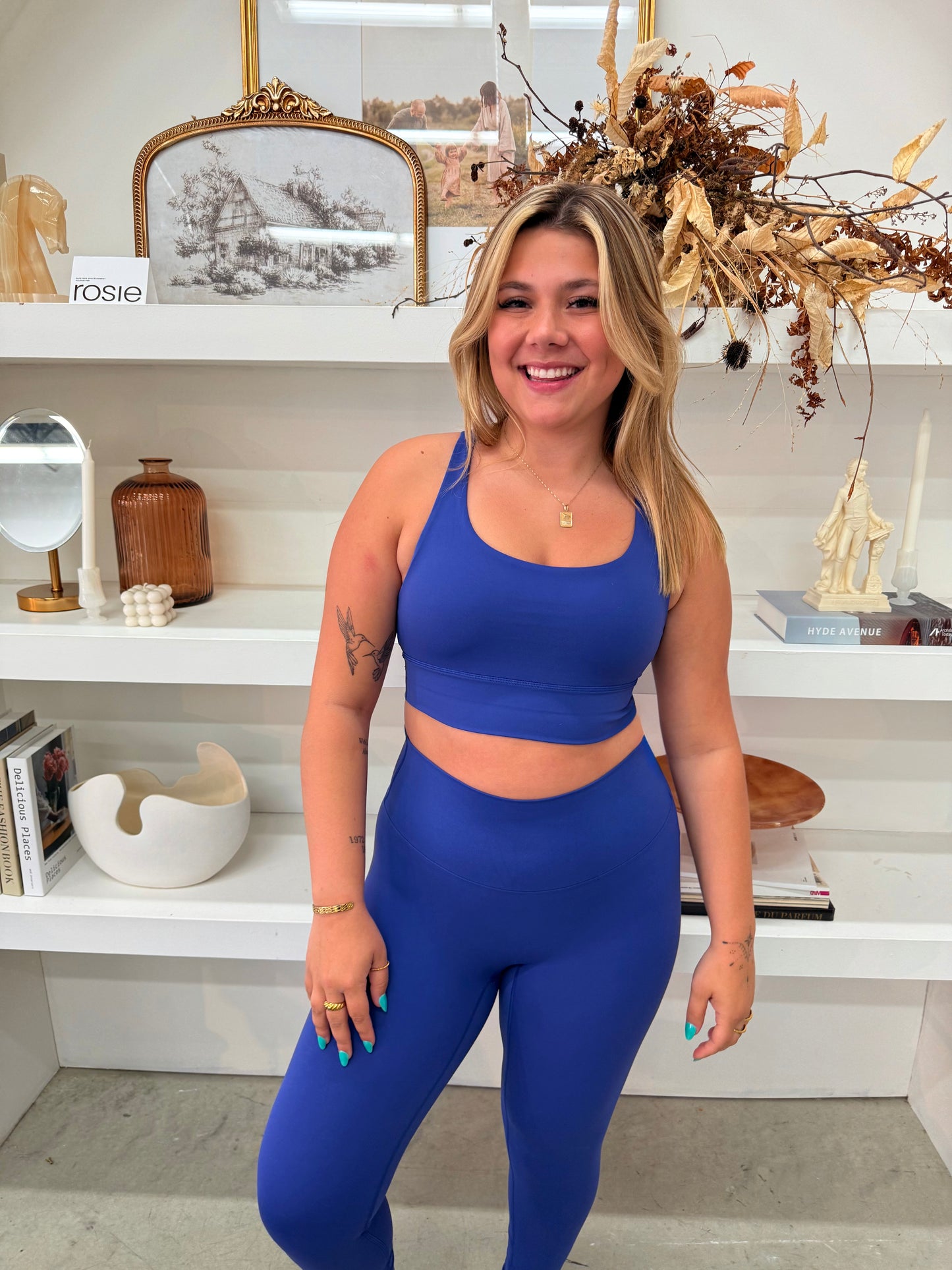 Legging Flowy BLUEBERRY