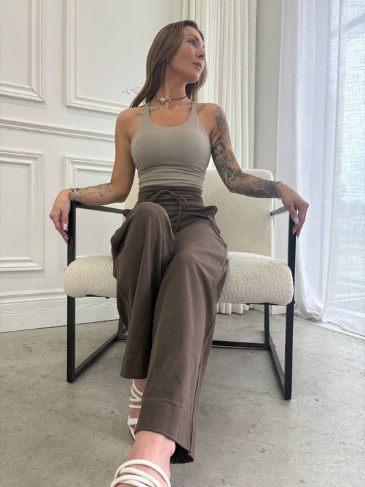 Pantalon COZY Brun