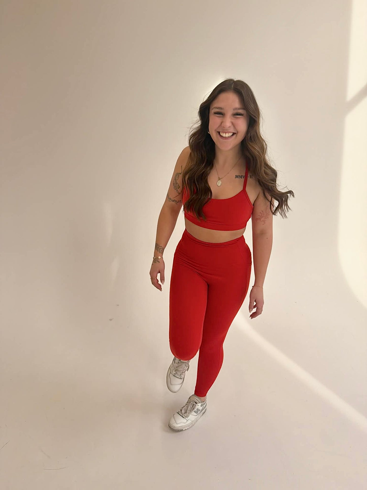 Top de sport MAGY Rouge